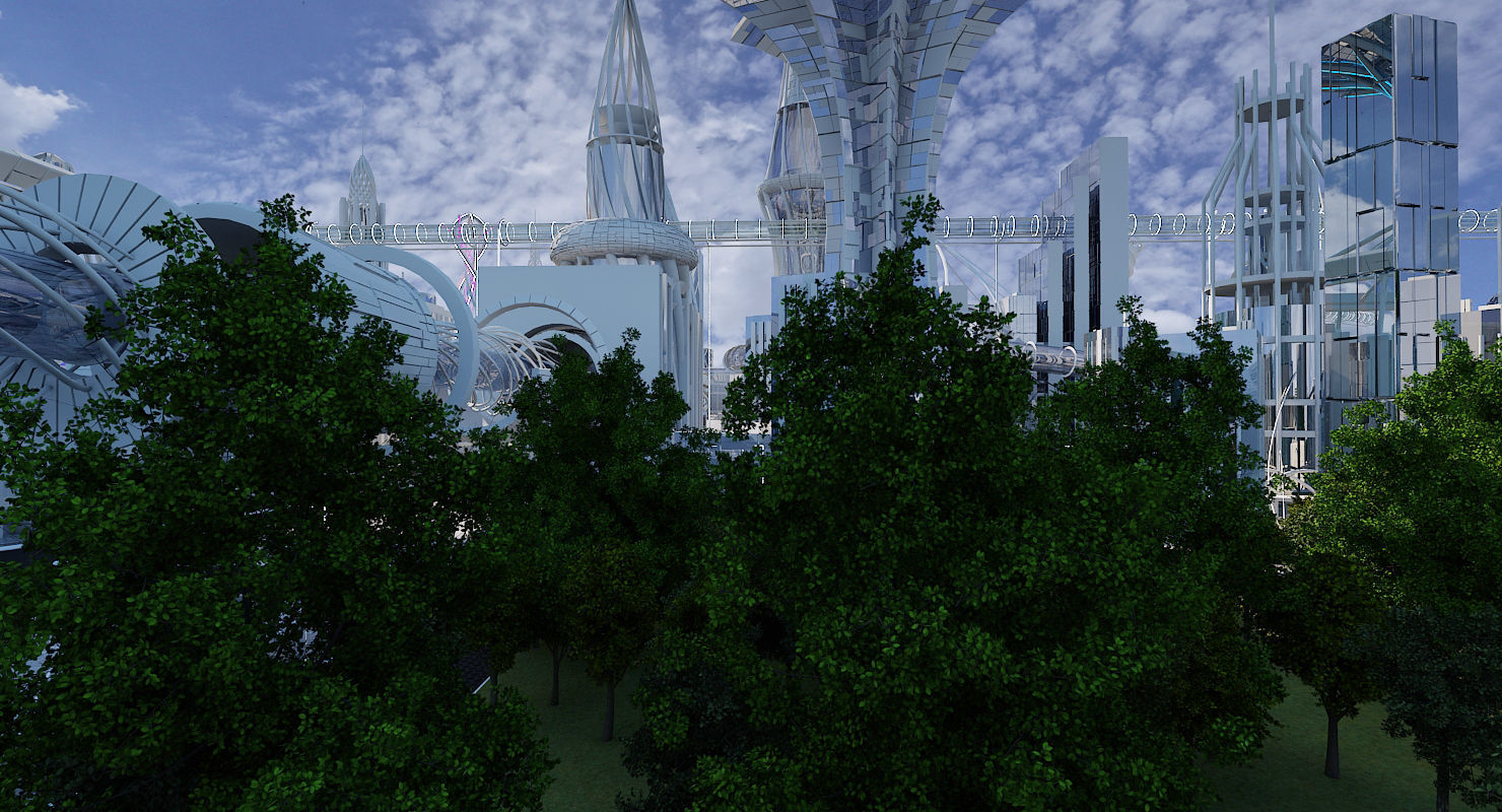 Future City 2018 V 2 3D model_22