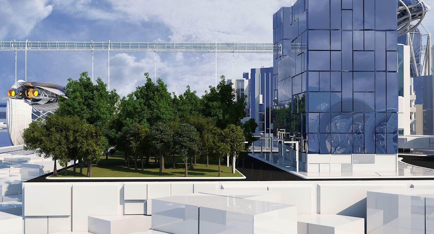 Future City 2018 V 2 3D model_23