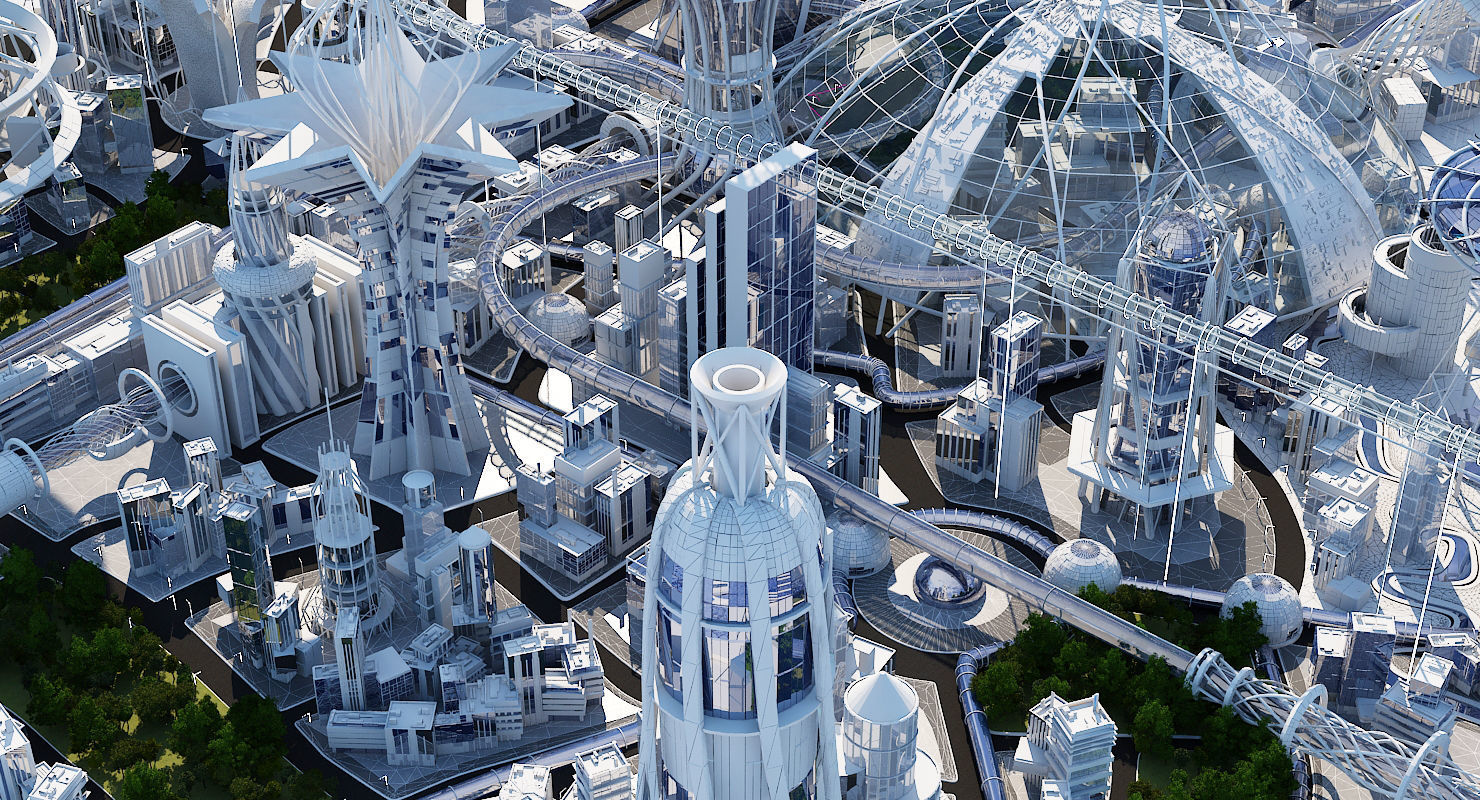 Future City 2018 V 2 3D model_31