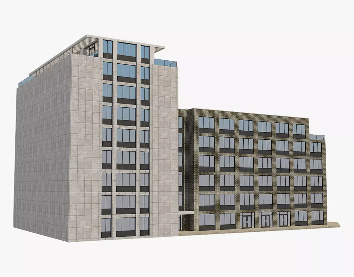Building 1 3D model_0