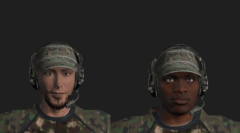 Commandos Pack 9 Military Commando Characters 3D model_9