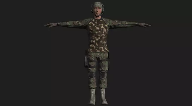 Commandos Pack 9 Military Commando Characters 3D model_0