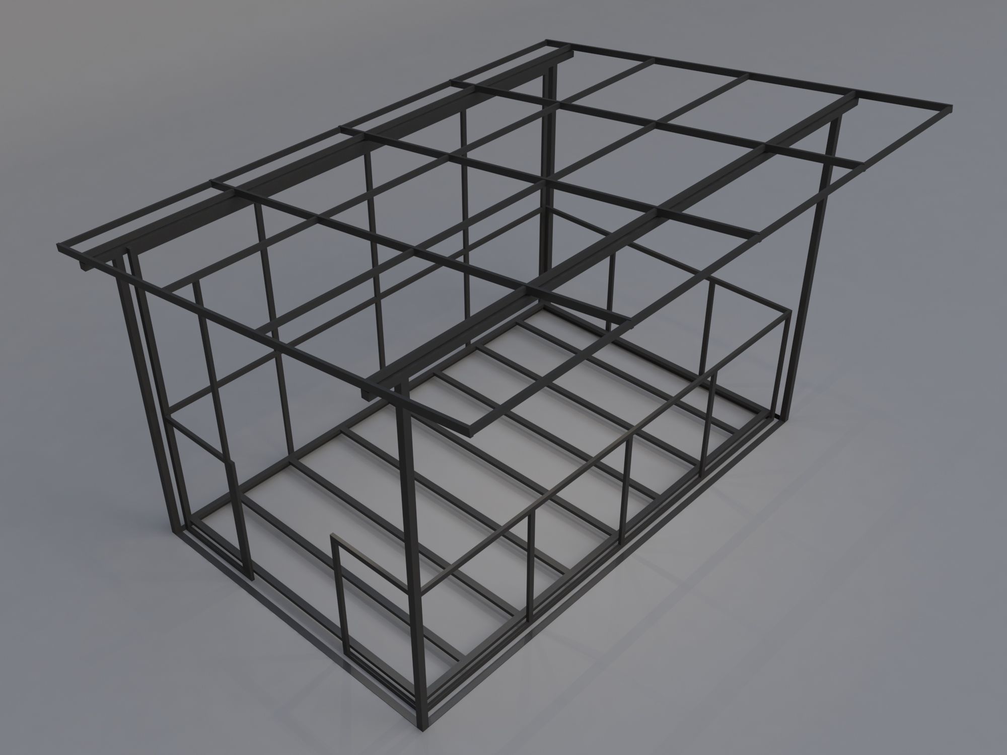 Juice Stand For Outdoor And Indoor Shopping Malls 3D model_11