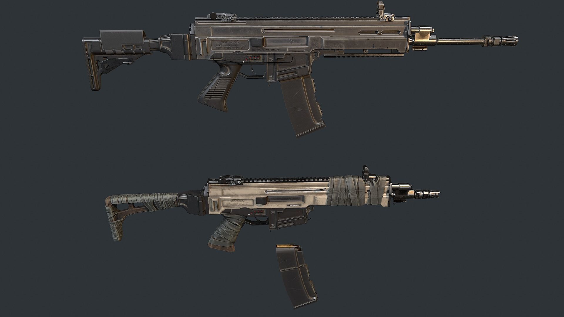 CZ 805 Low-poly 3D model_7