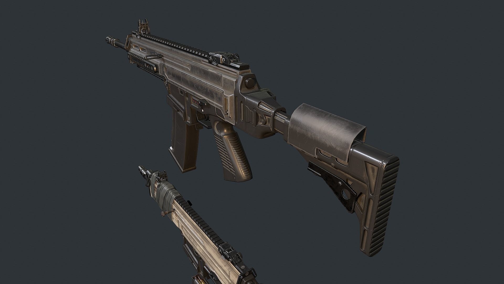 CZ 805 Low-poly 3D model_1