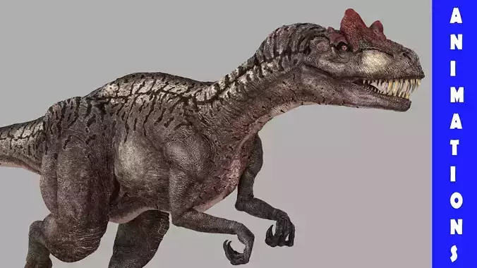 Allosaurus Animated