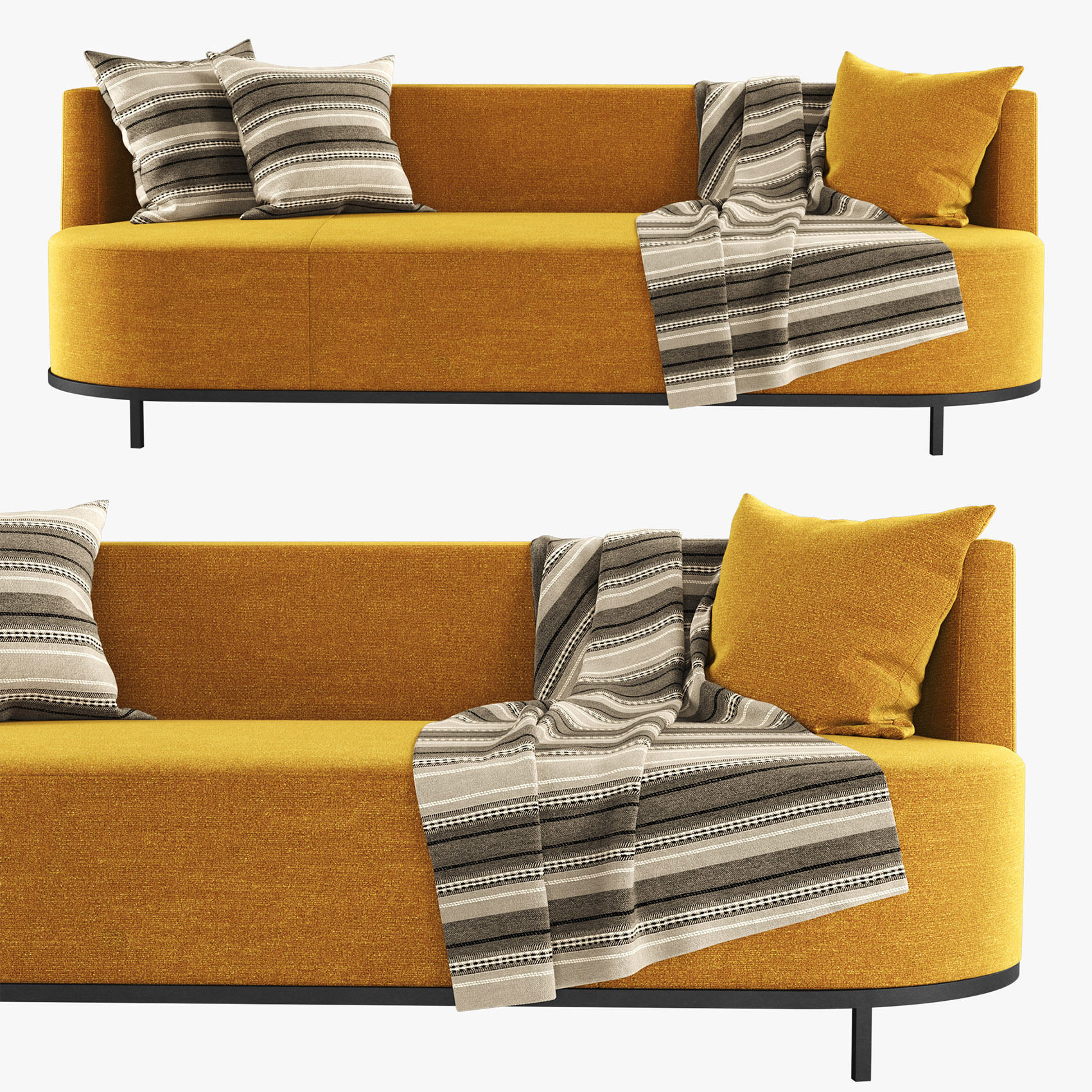 Encircle Sofa 3D model_3
