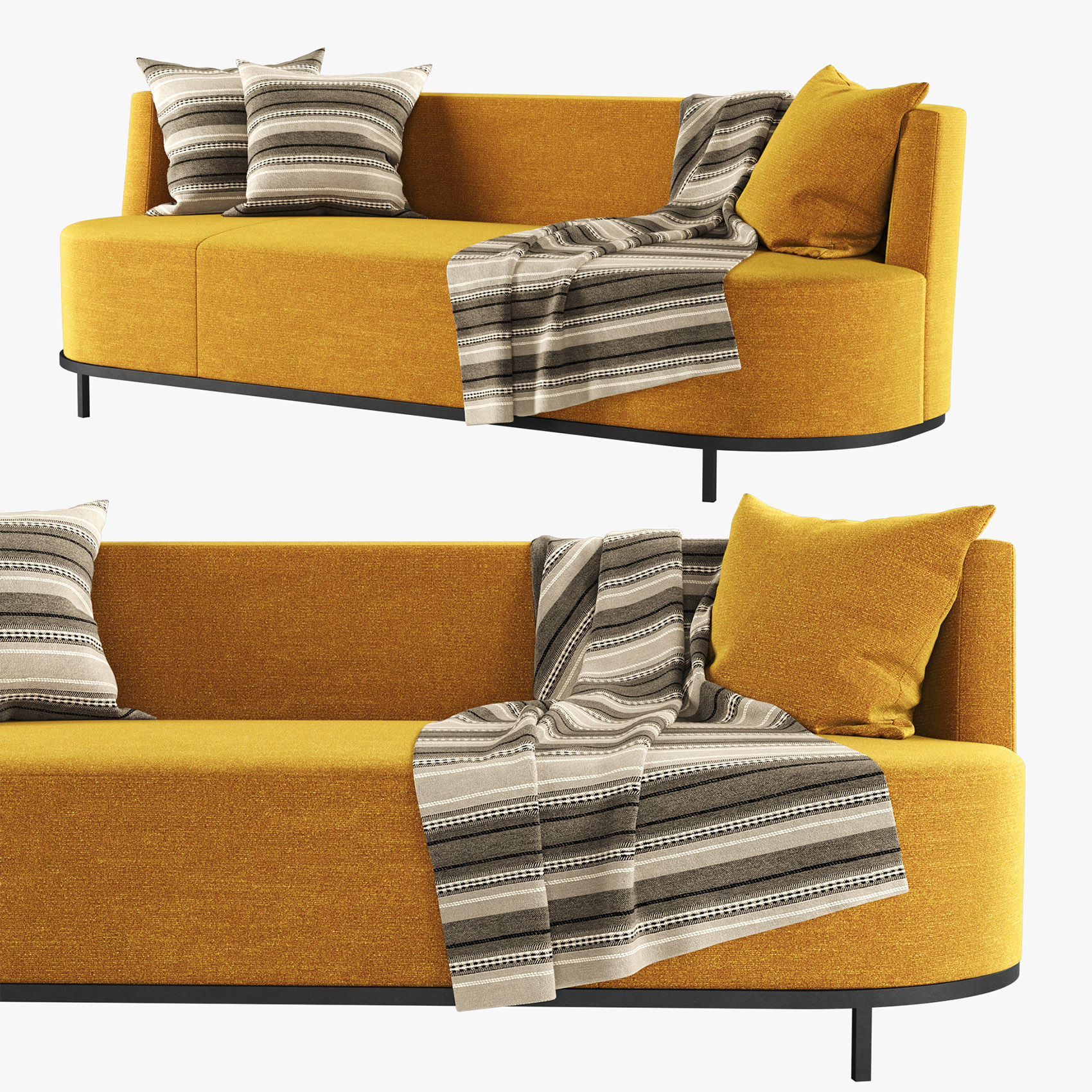 Encircle Sofa 3D model_2