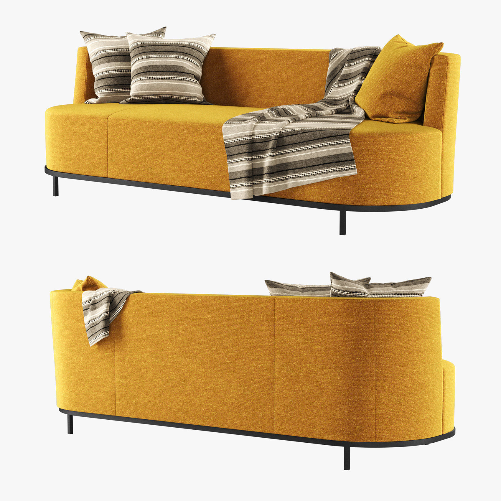 Encircle Sofa 3D model_1