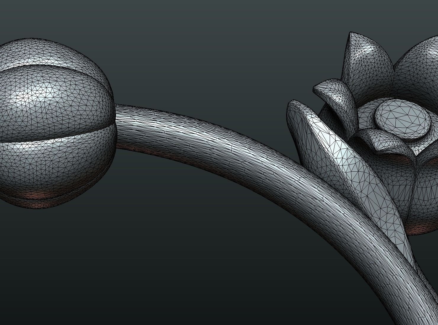 Lily of the valley 3D print model_22