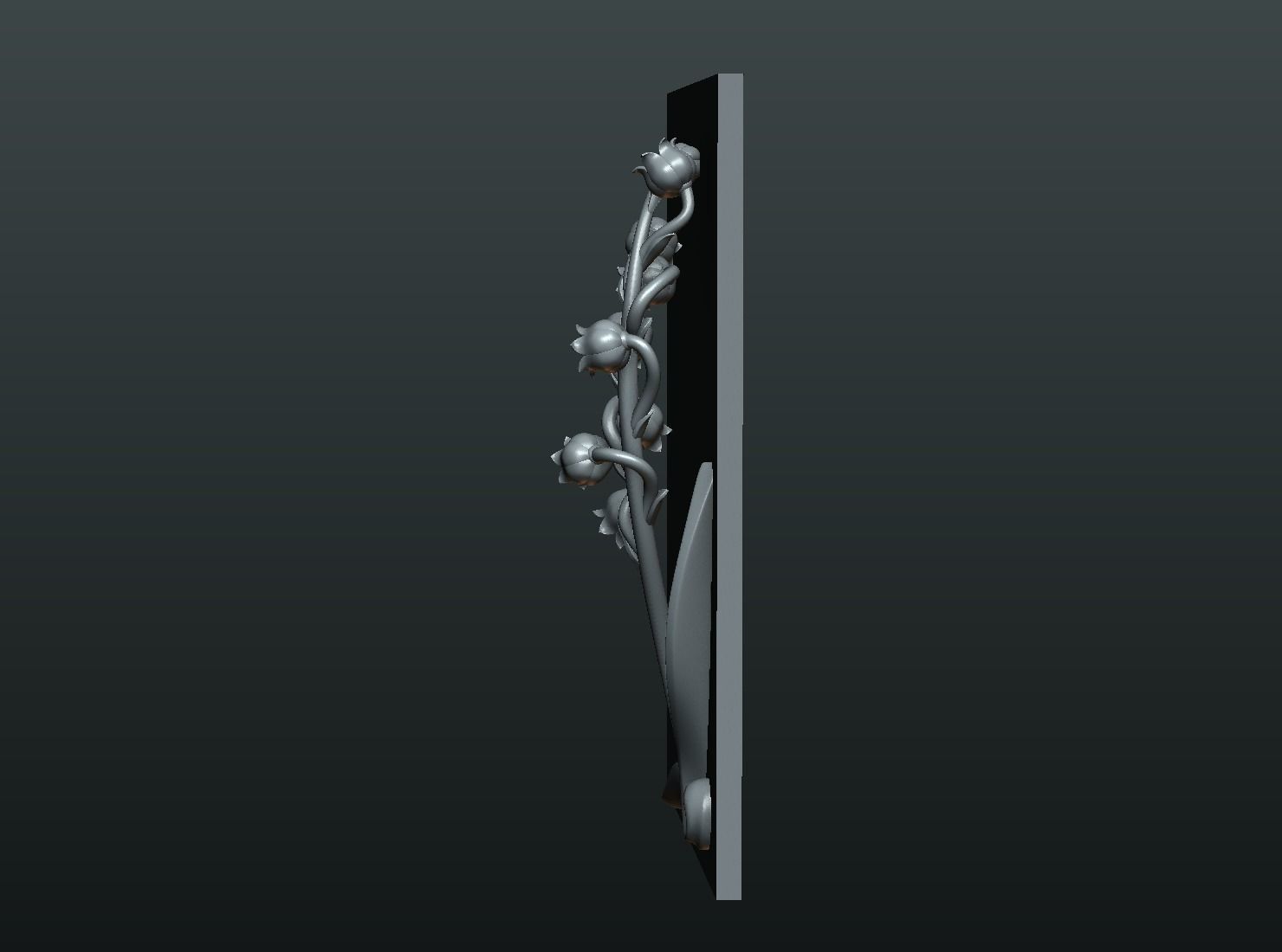 Lily of the valley 3D print model_18
