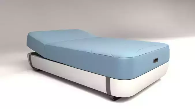 simple hospital bed