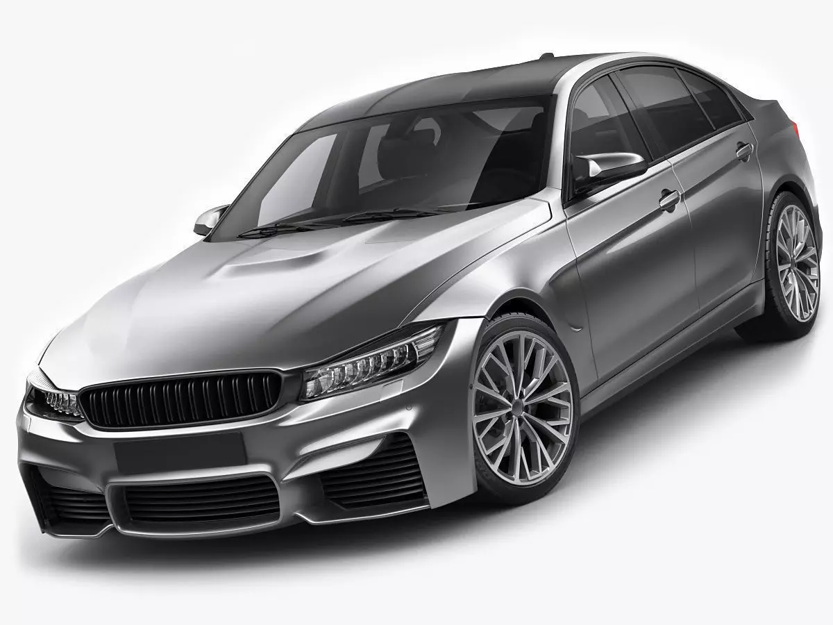 Generic Sport Sedan 3D model