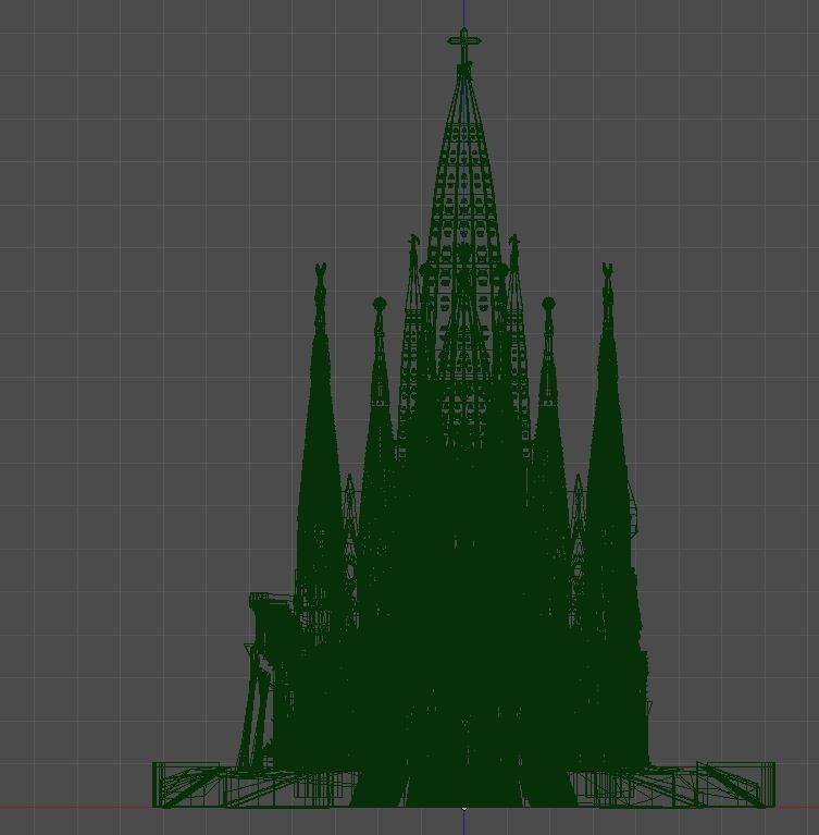 SacredFamily sagrada familia barcelona 3D model_8