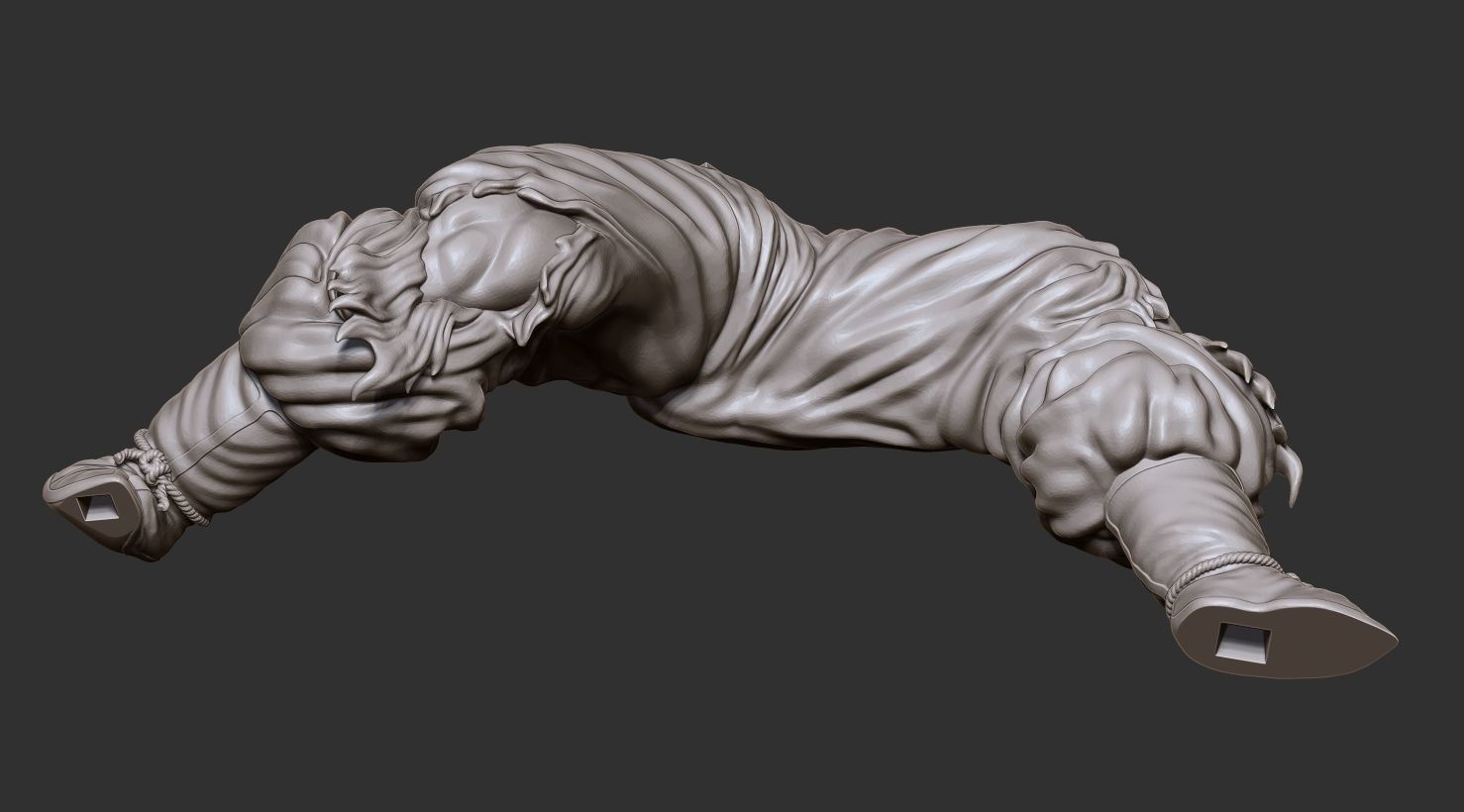 Goku 3D model dragon ball z figure 3D print model_17