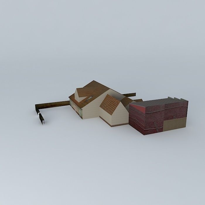 Berck New Paroisse St Martin Bay Authie Free 3D model_2