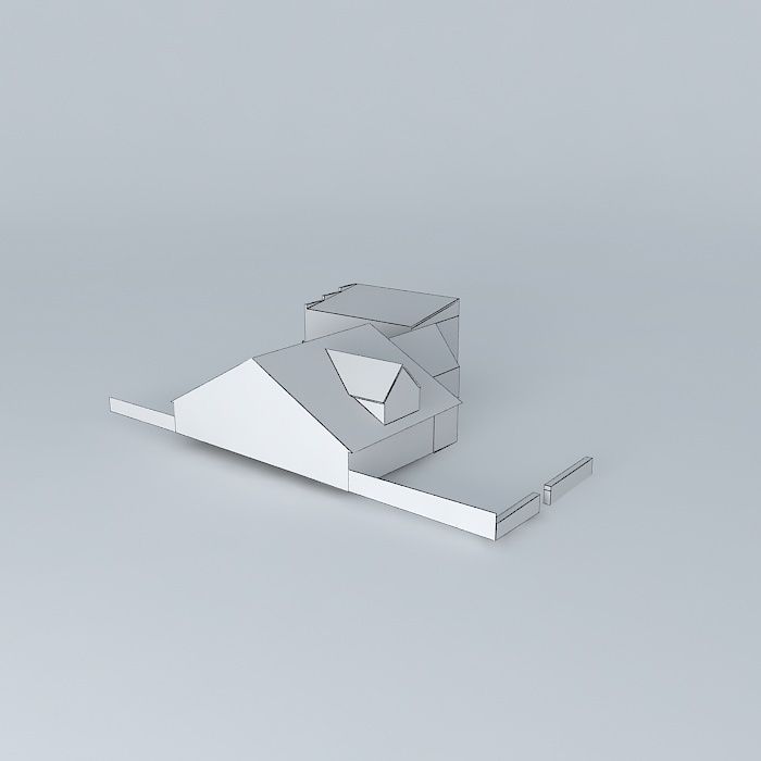 Berck New Paroisse St Martin Bay Authie Free 3D model_3