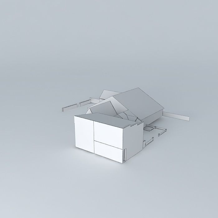 Berck New Paroisse St Martin Bay Authie Free 3D model_4