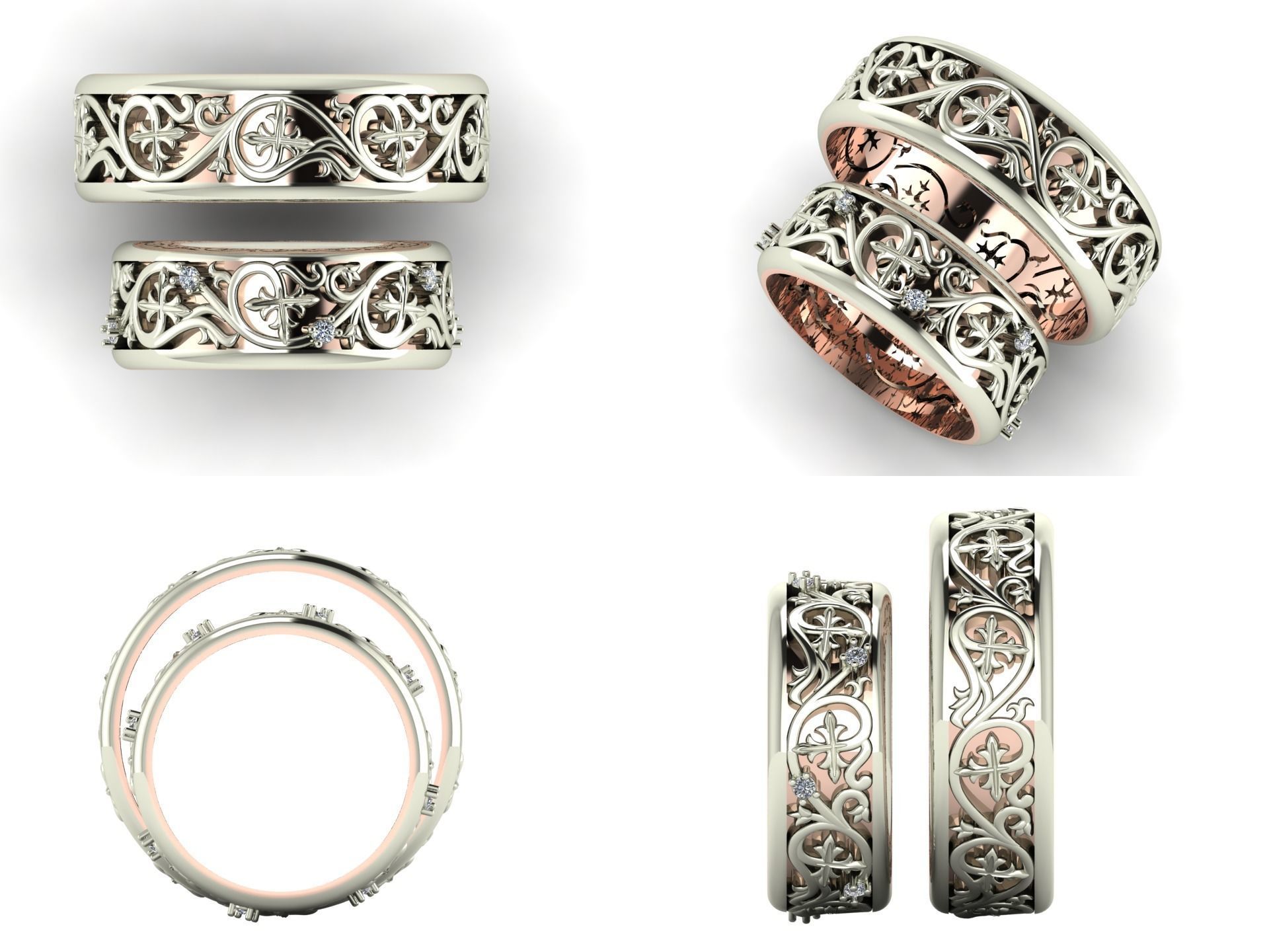 Ring dp 25 3D print model_3