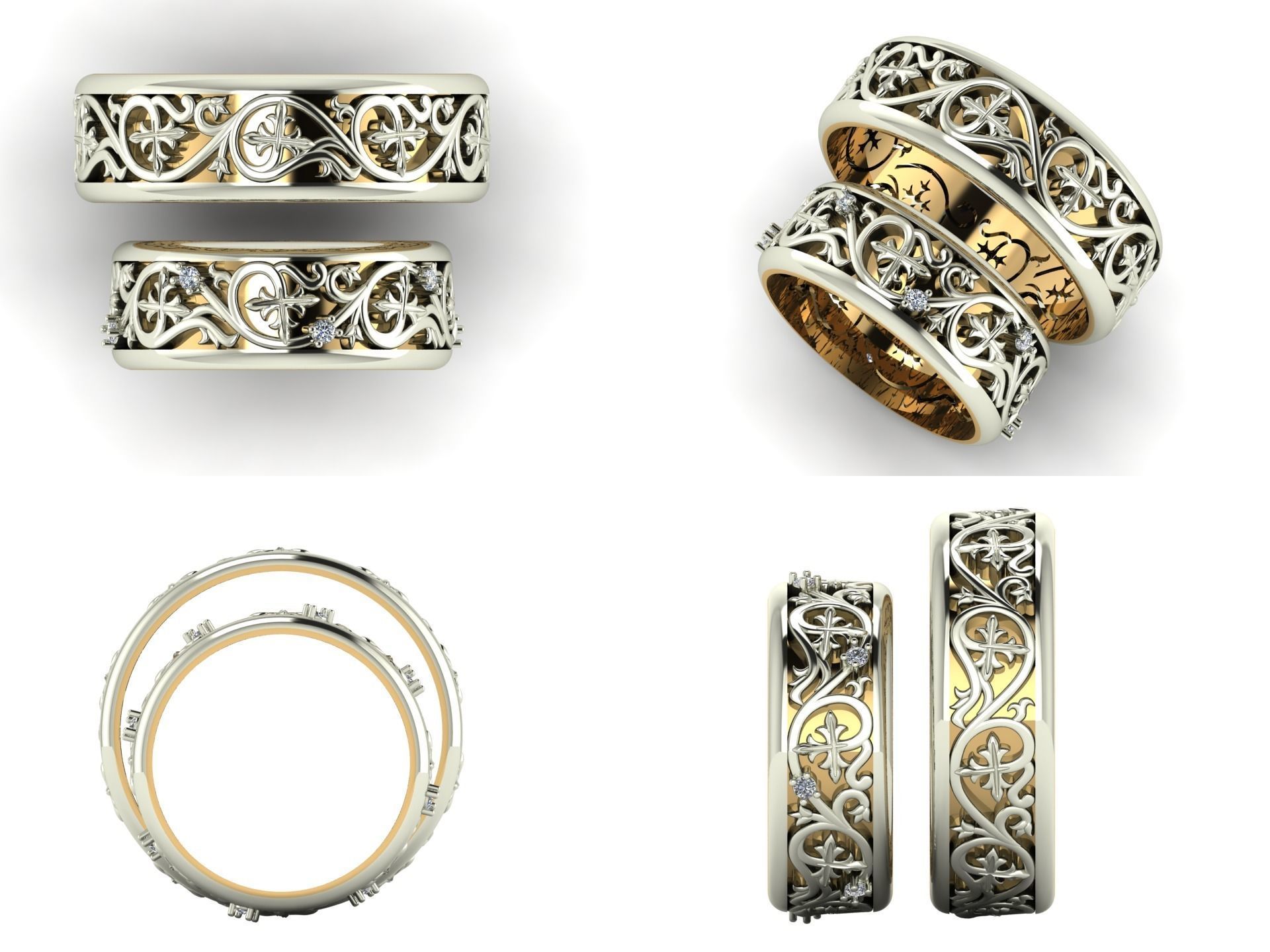 Ring dp 25 3D print model_2