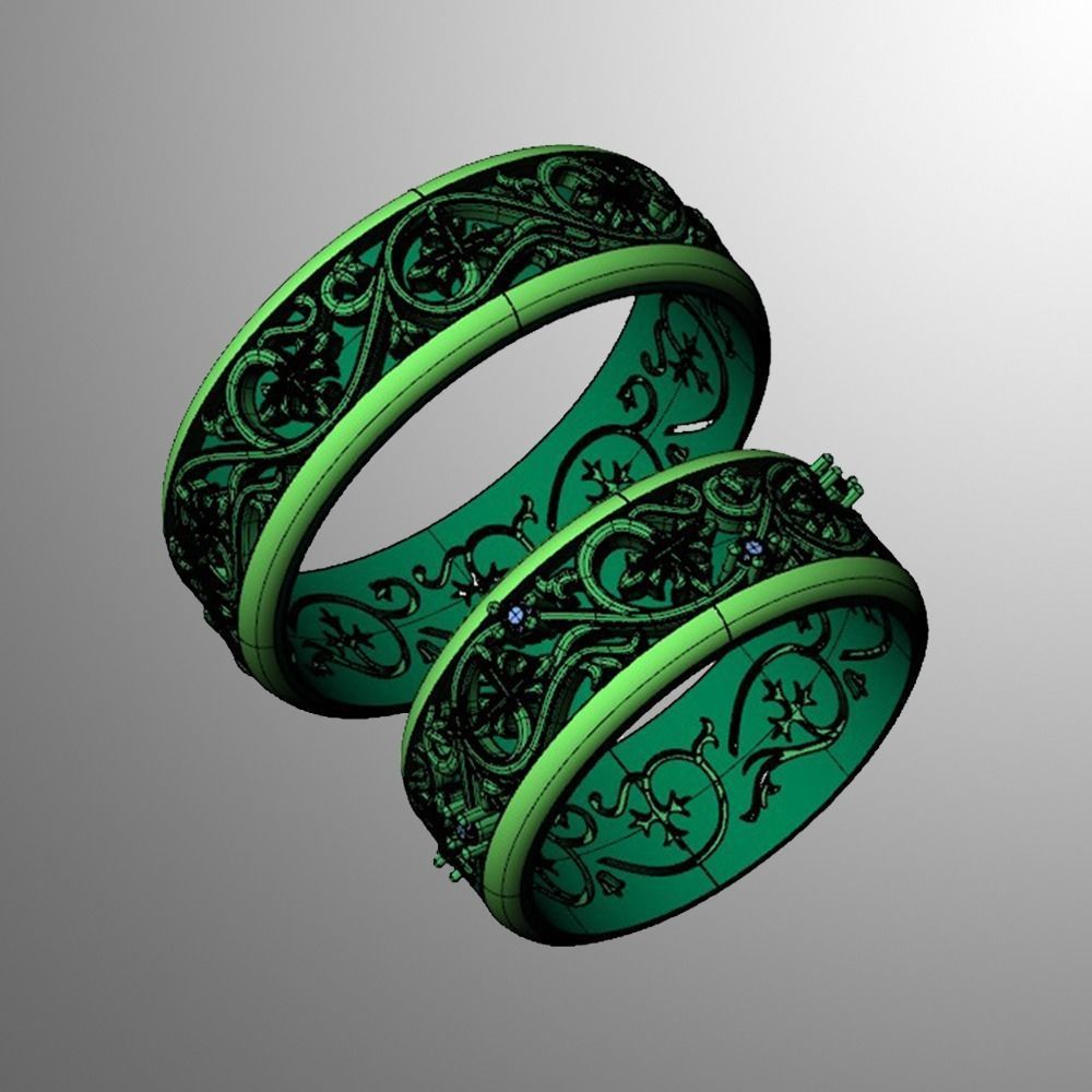 Ring dp 25 3D print model_4