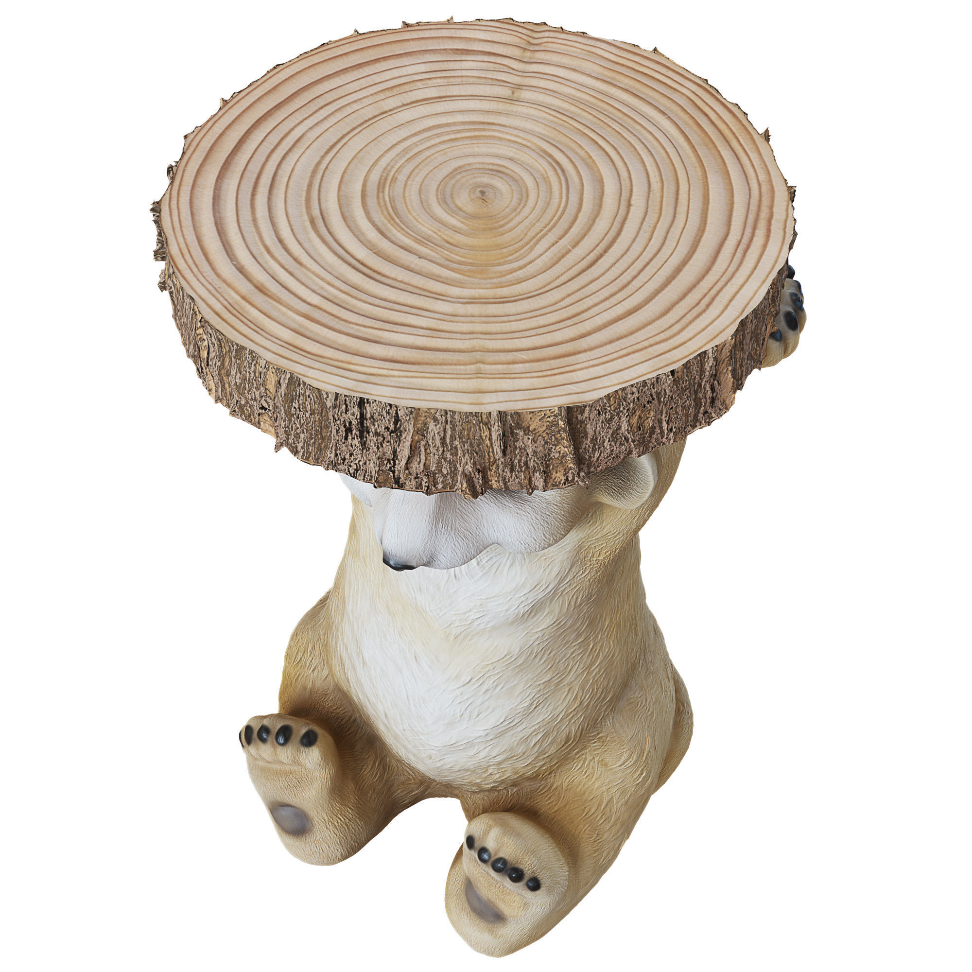 Side Table Animal Mini Mongoose  3D model_1