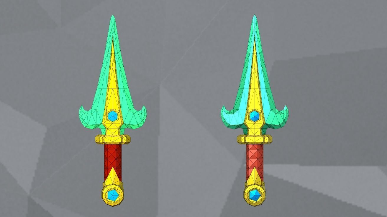 Low Poly Arsenal - Jade Low-poly 3D model_4