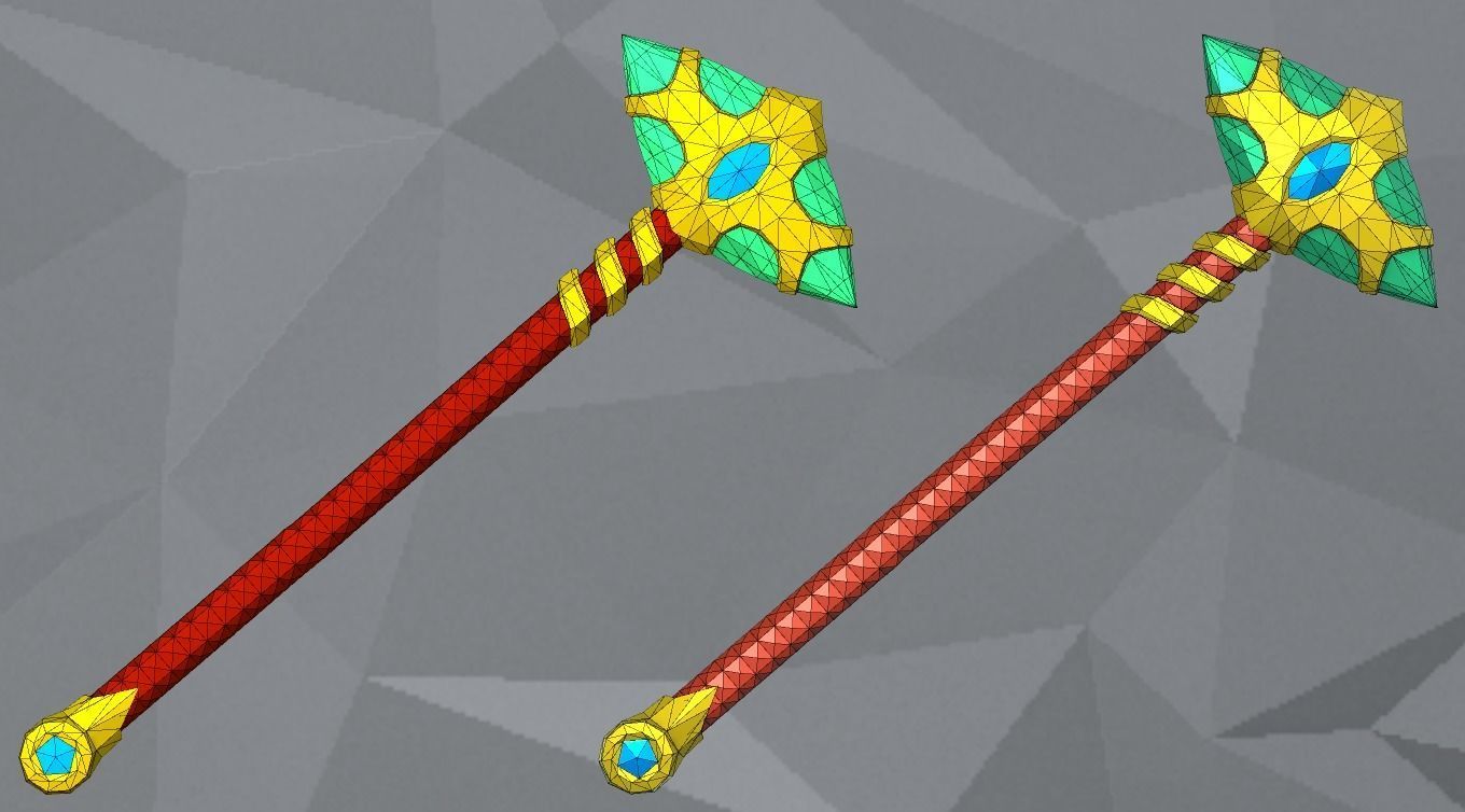 Low Poly Arsenal - Jade Low-poly 3D model_11