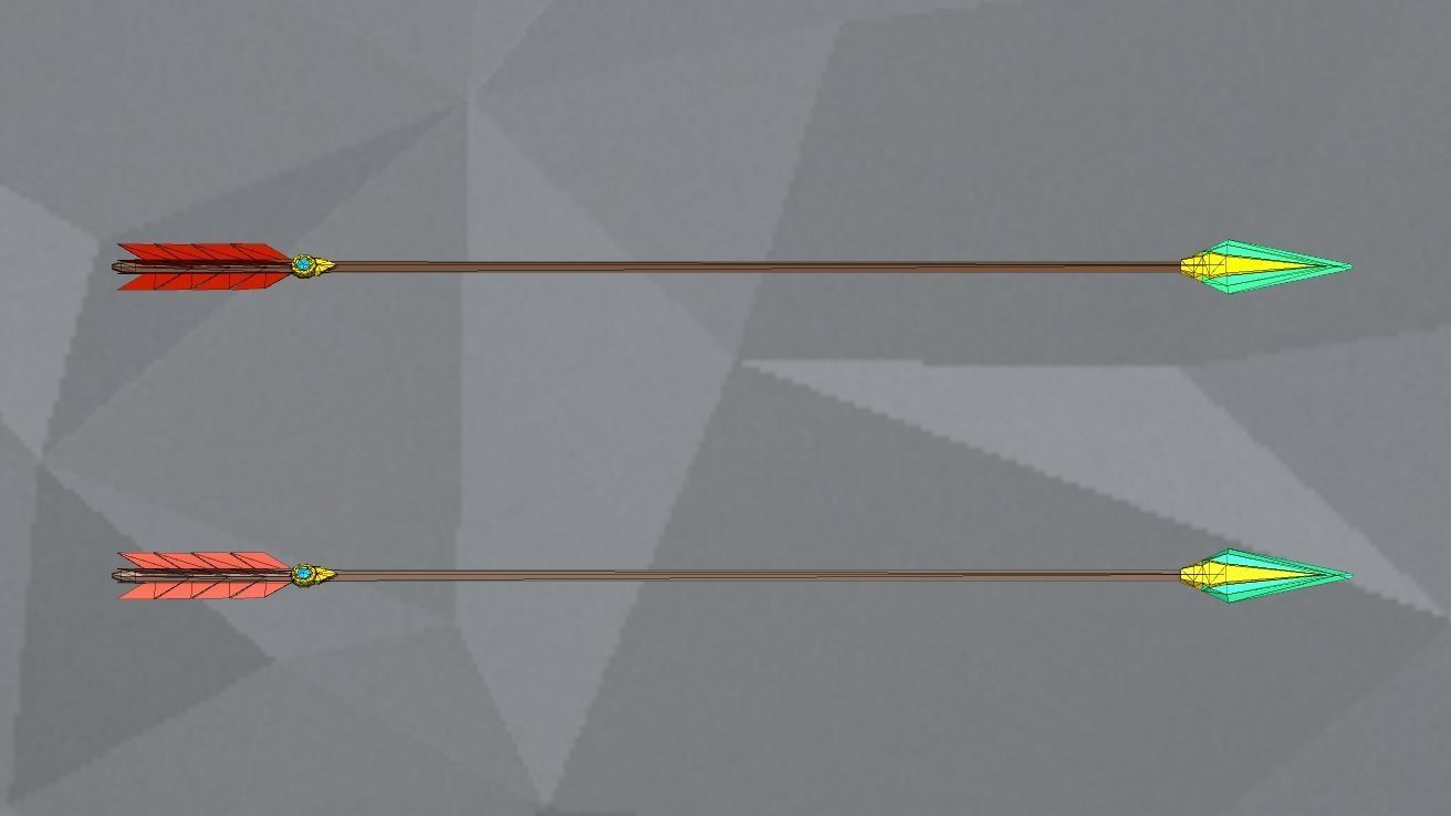 Low Poly Arsenal - Jade Low-poly 3D model_5