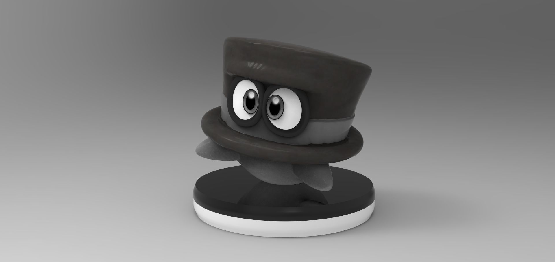 Super Mario Odyssey Bonneters 3D print model_2