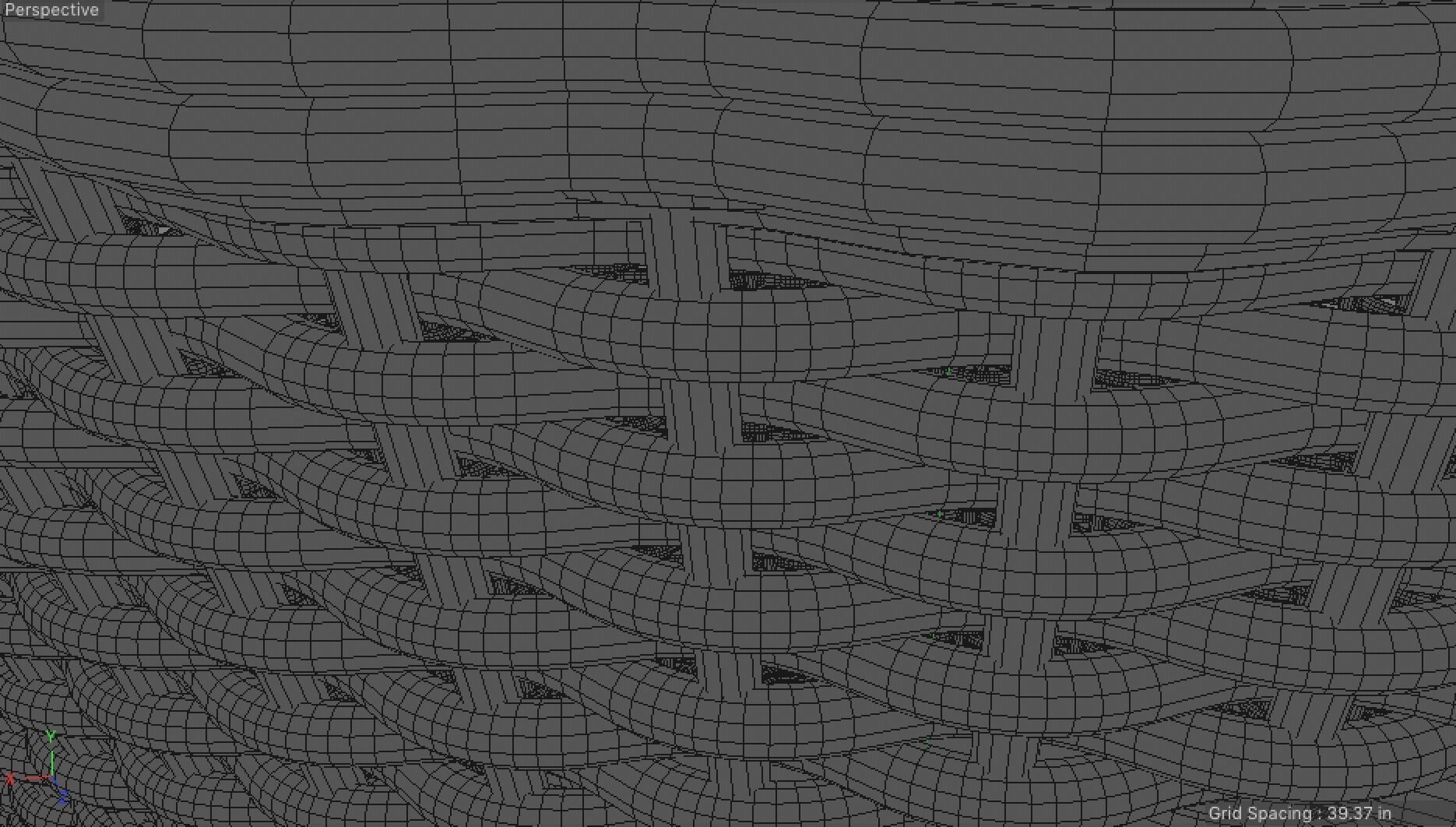 Round Basket 3D model_5