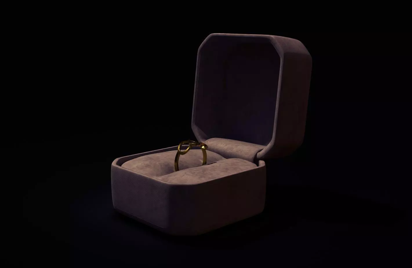 Dual Heart Ring 3D print model