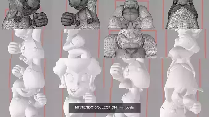 NINTENDO COLLECTION characters 