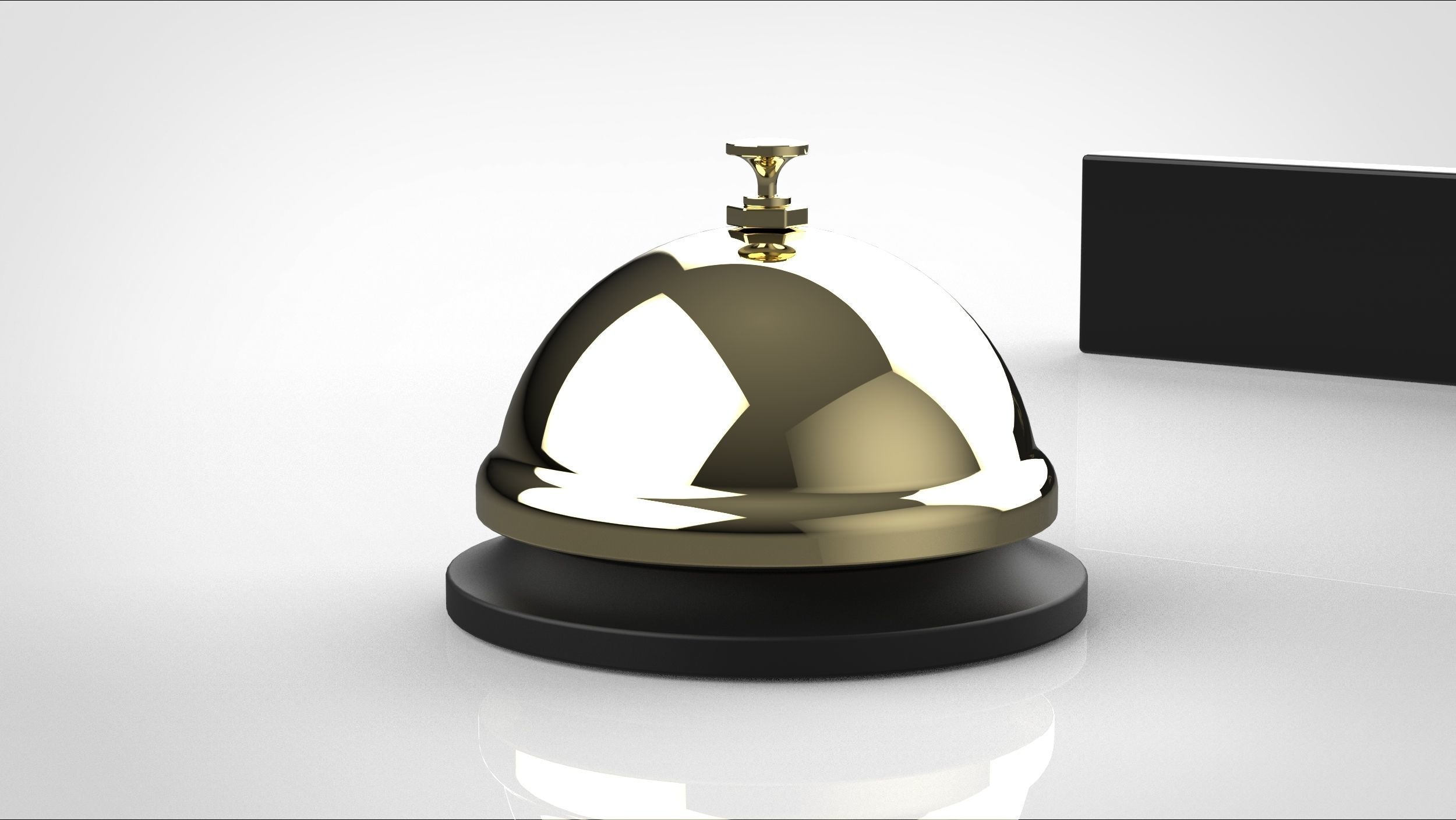 bell and concierge 3D model_5