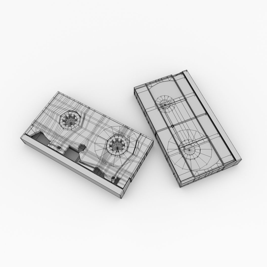 VHS Tape 3D model_4