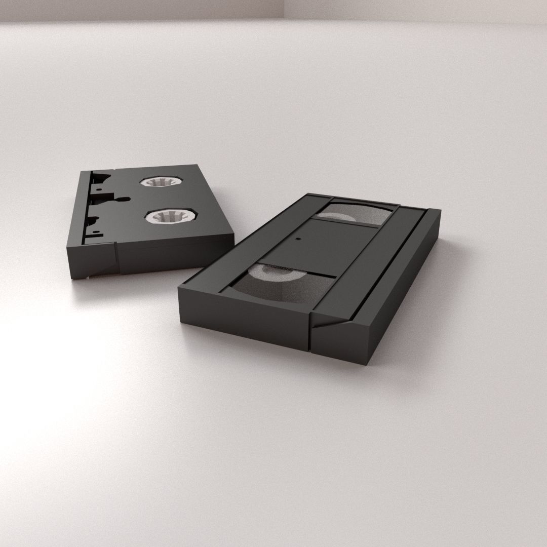 VHS Tape 3D model_1