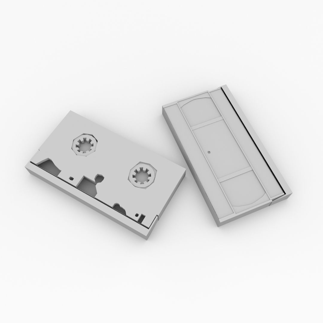 VHS Tape 3D model_3