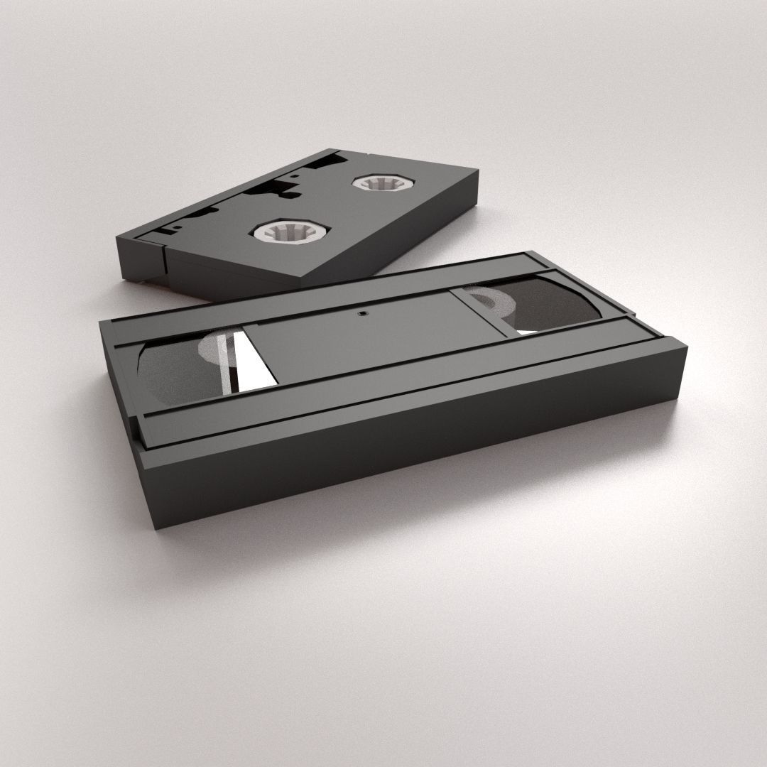 VHS Tape 3D model_2