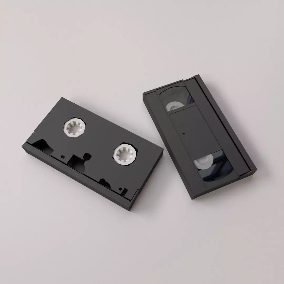 VHS Tape 3D model_0