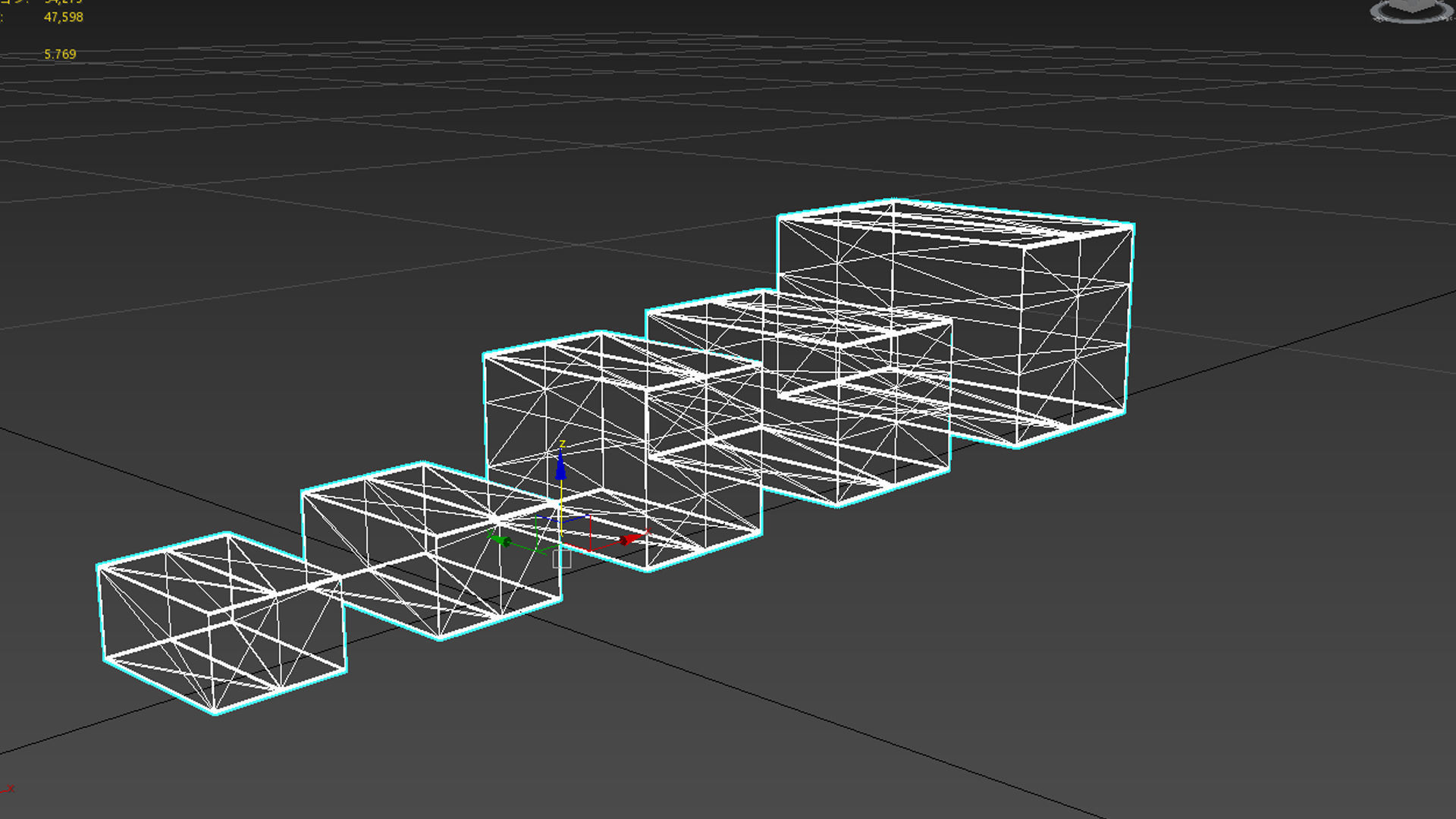cardboard boxes 3D model_1