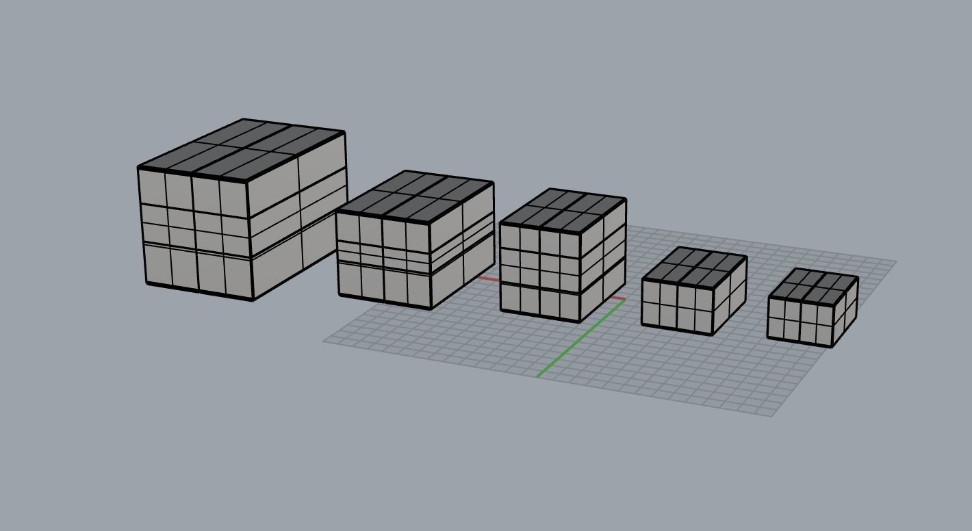 cardboard boxes 3D model_7
