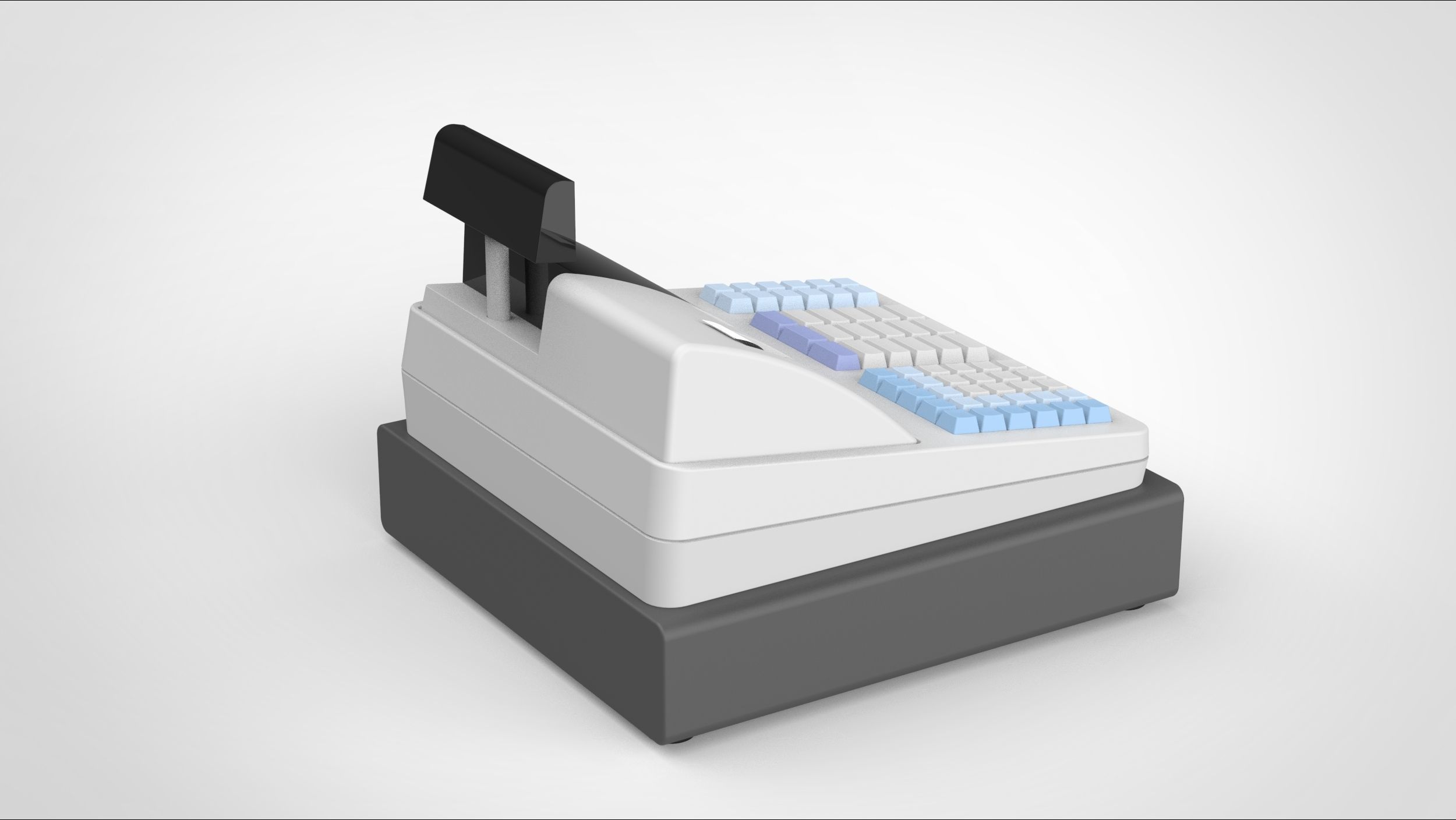 cash register 3D model_4