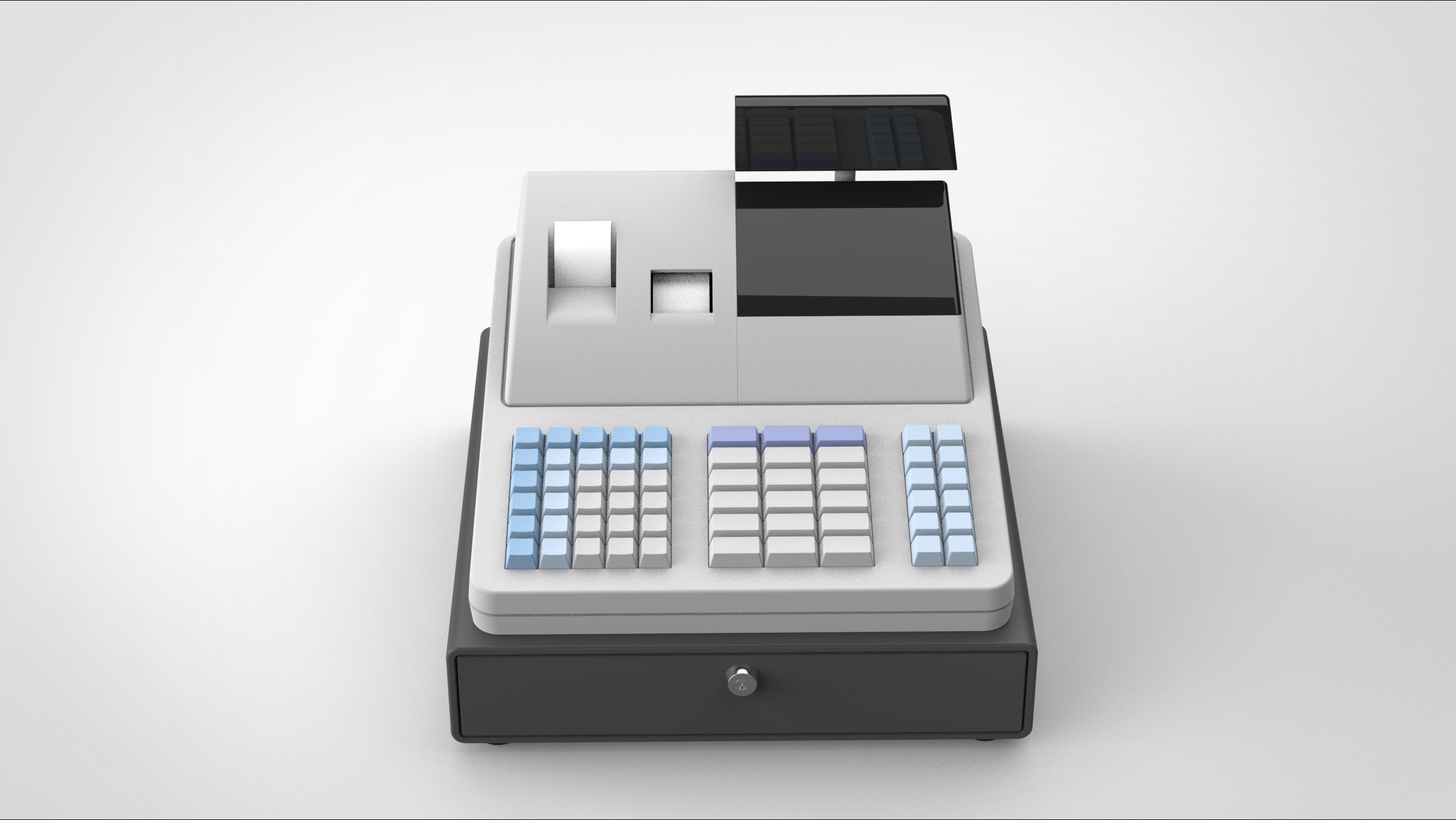 cash register 3D model_2