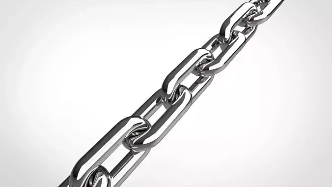 chain of links Free 3D model