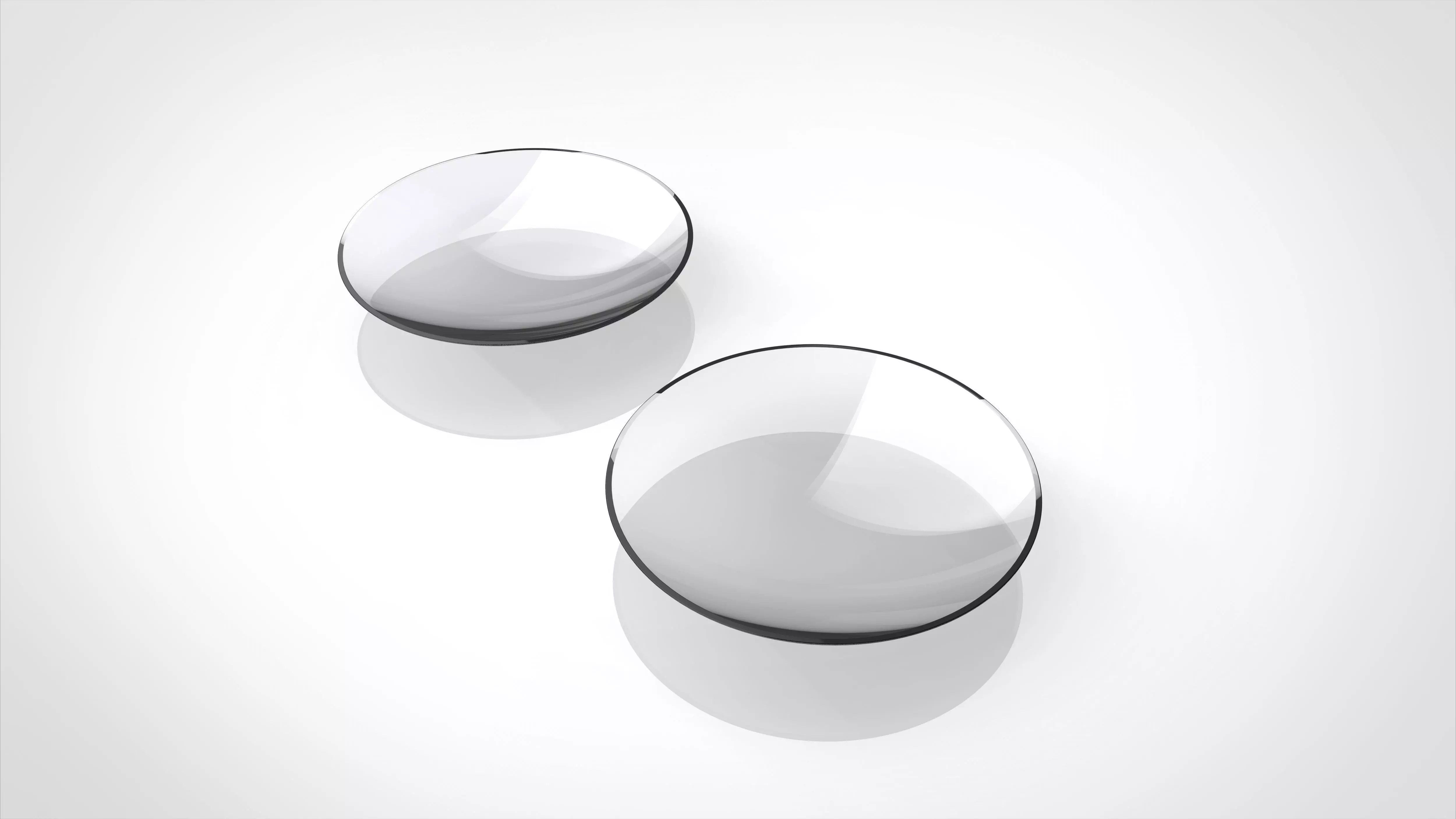 contact lens 3D model