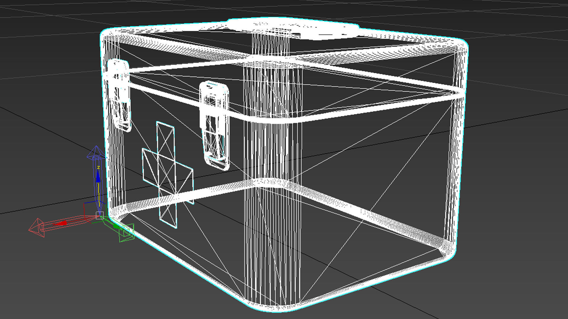 First aid kit 3D model_5