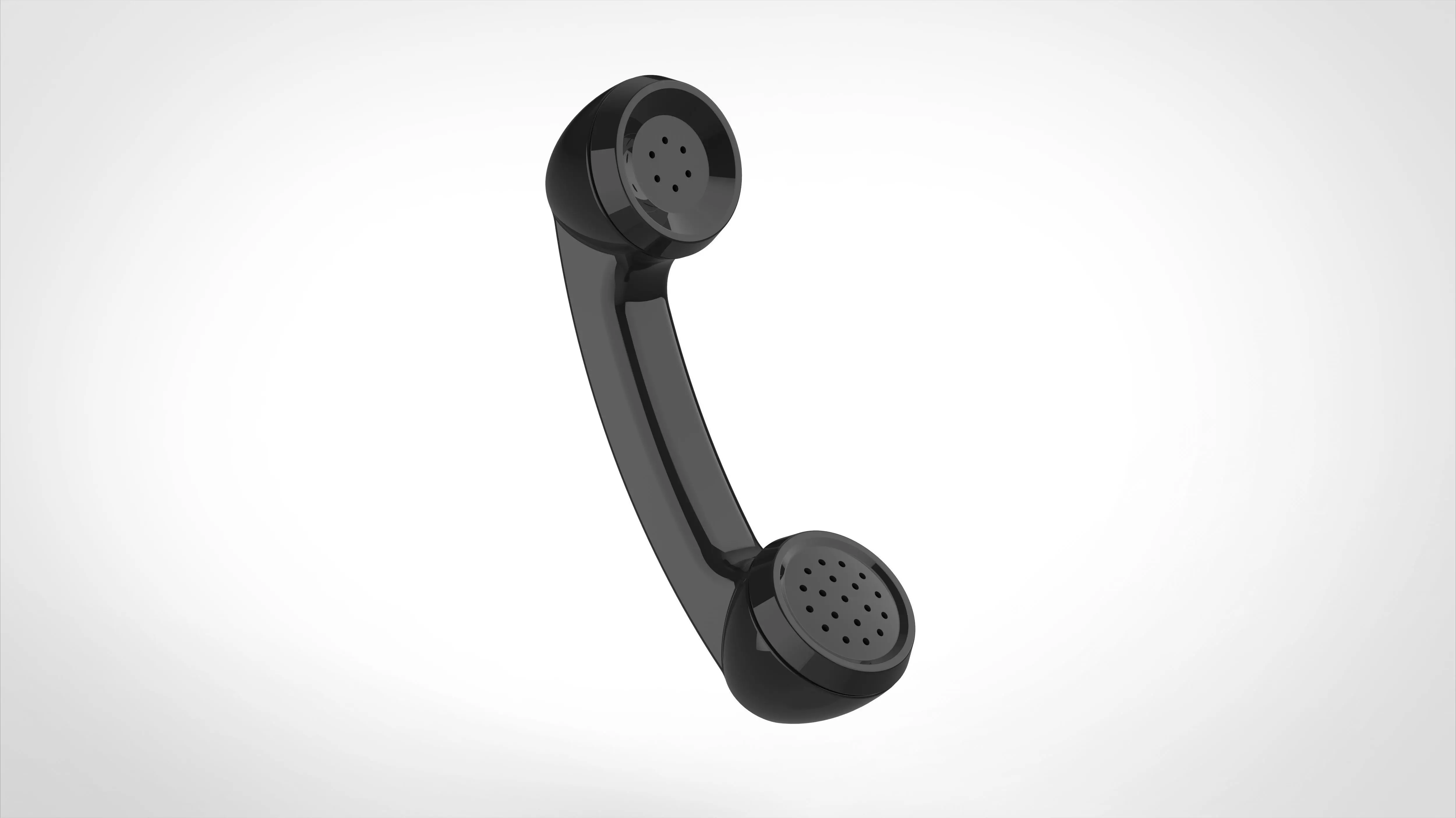 handset telephone 3D model