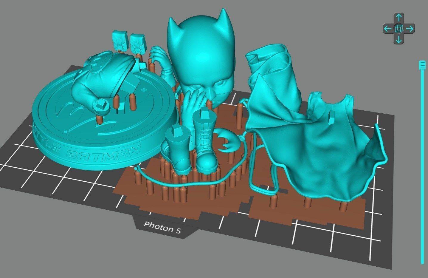 Little Batman 3D print model_6