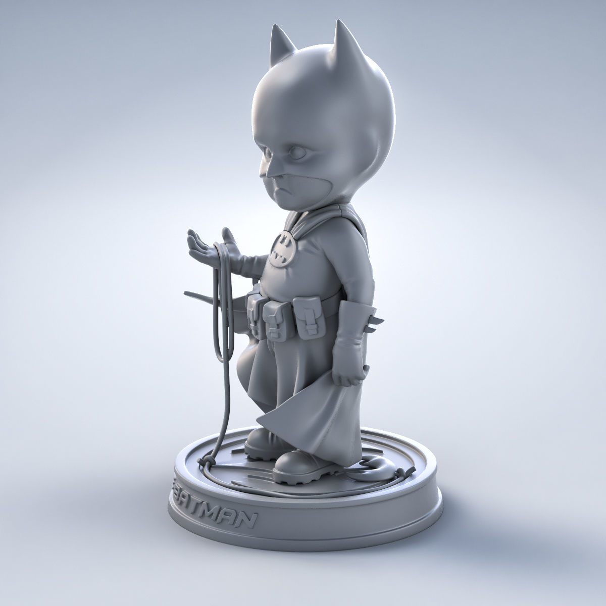 Little Batman 3D print model_1