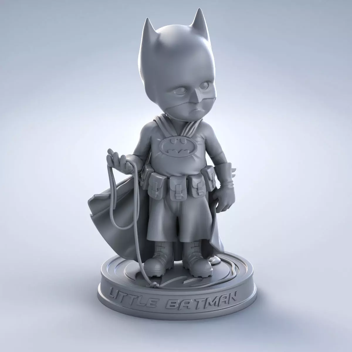 Little Batman 3D print model_0